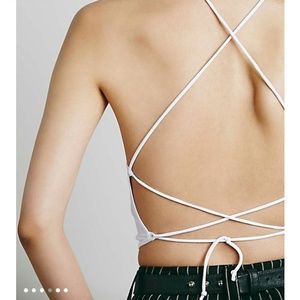 Free people intimates - lace up "brami"